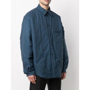 Balenciaga
check-pattern padded shirt